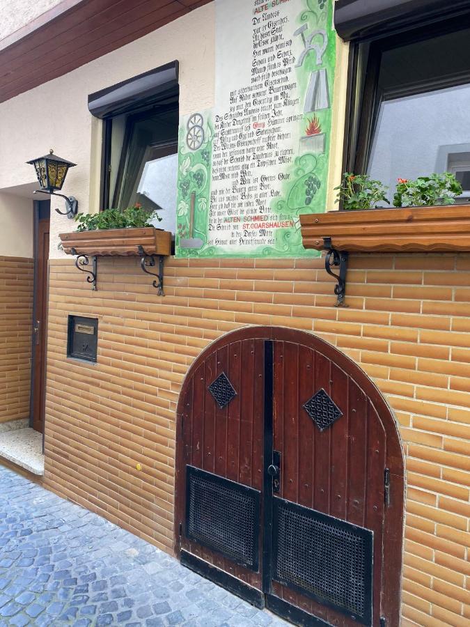 Alte Schmiede In Der Altstadt Von Sankt Goarshausen Kültér fotó
