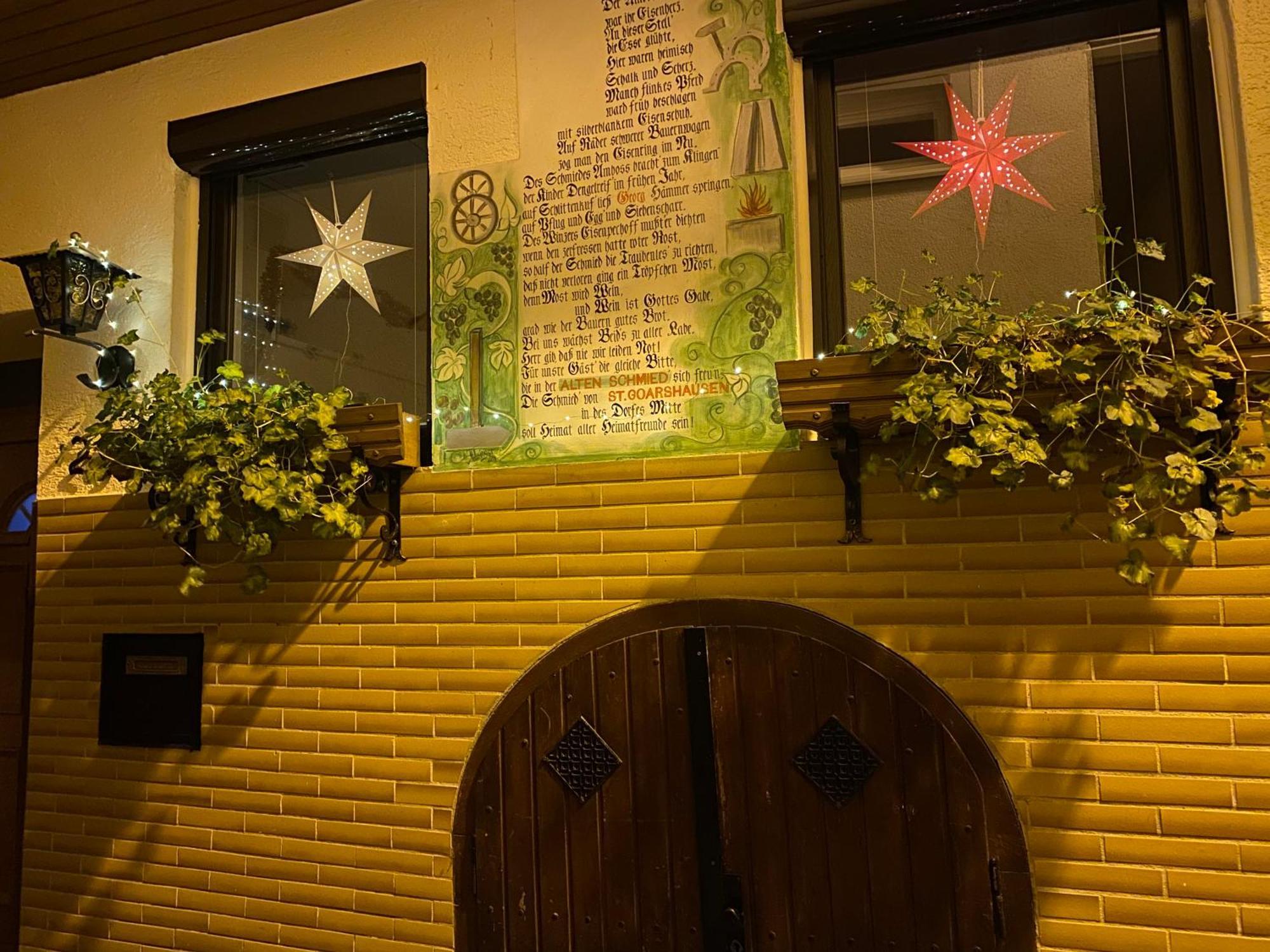 Alte Schmiede In Der Altstadt Von Sankt Goarshausen Kültér fotó
