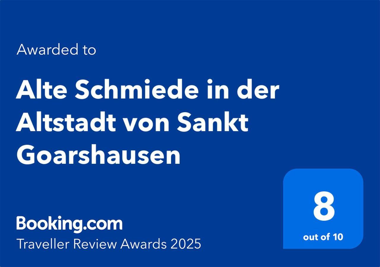 Alte Schmiede In Der Altstadt Von Sankt Goarshausen Kültér fotó